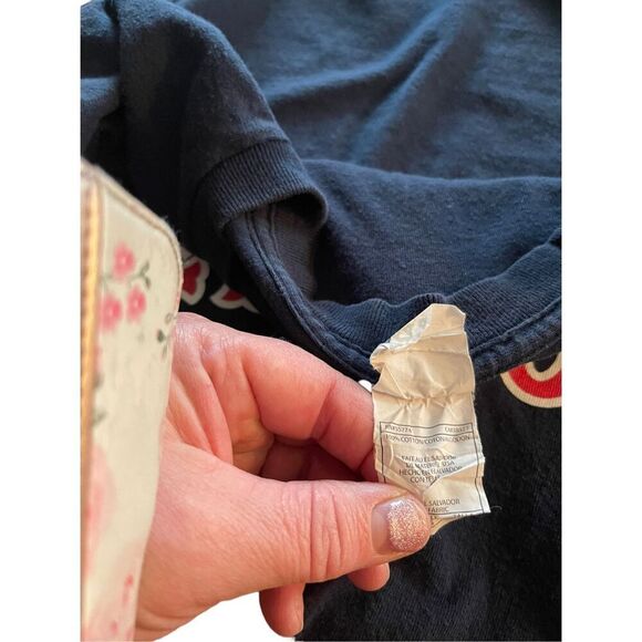 Majestic Mens Black Red Sox Print Short-Sleeve Shirt Extra Large - Picture 2 of 11